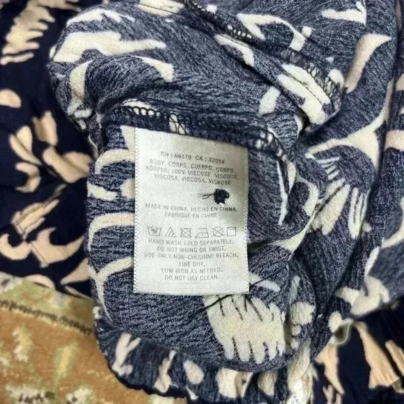 Hei Hei Harem Pants Womens Small Boho Hippie Pockets Elastic Waist Anthropologie - Picture 10 of 10